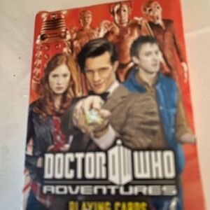 Source Unknown Doctor Who Adventures Playing Cards - Red and Blue